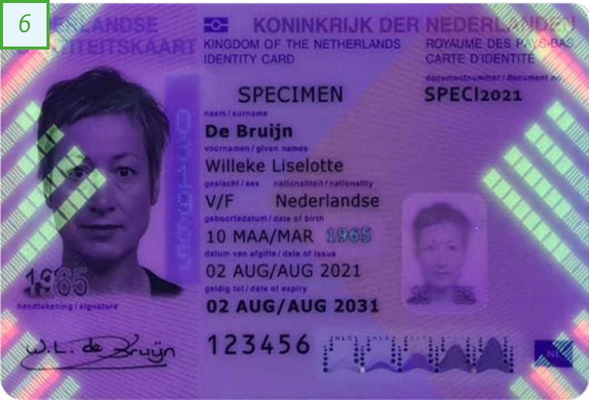 Kenmerken Nederlandse Identiteitskaart 2021 RvIG Kenmerken Nederlandse Identiteitskaart 2021 RvIG